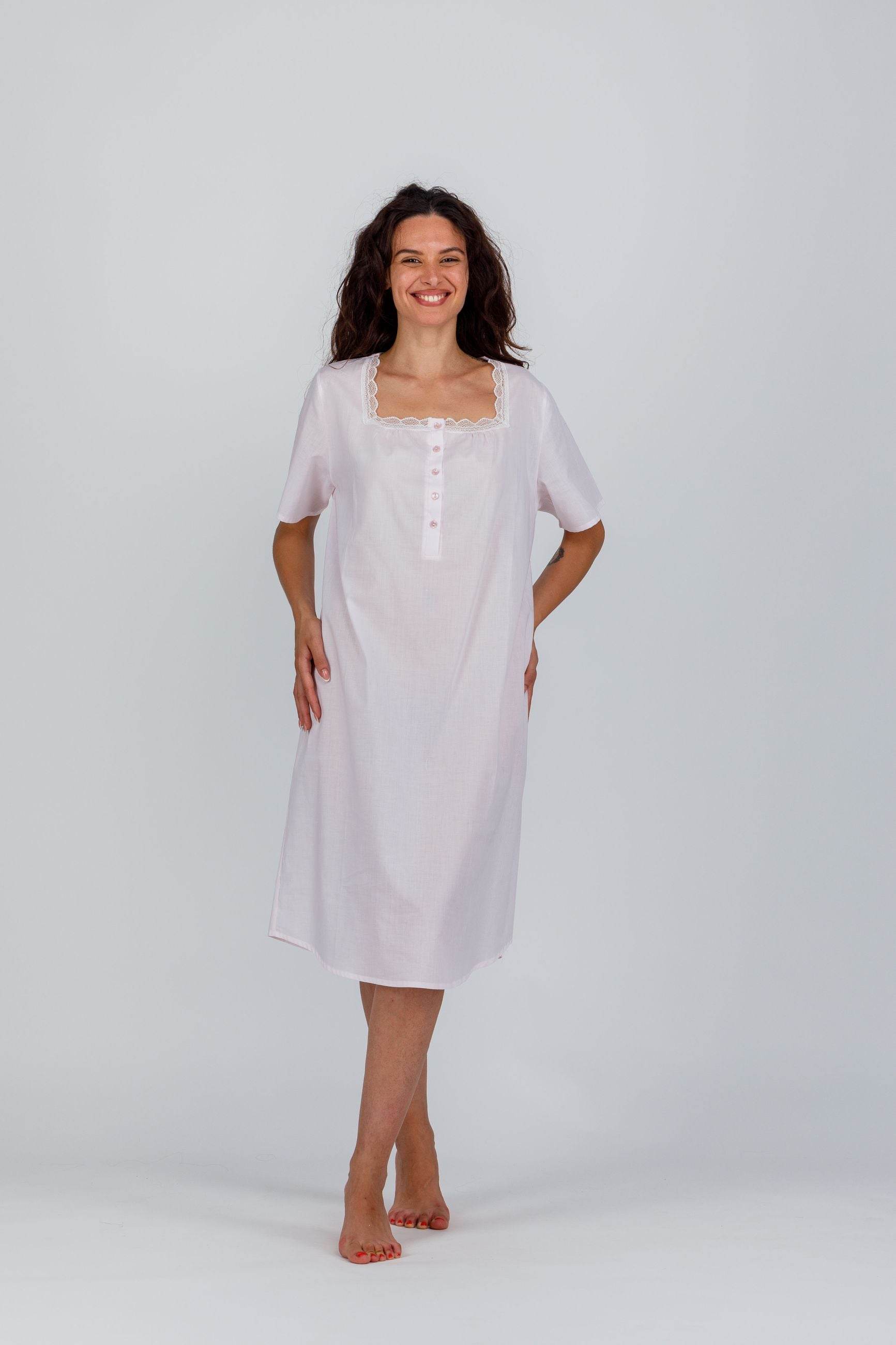 Camicia Manica corta Donna E2564 Fida - evabiancheria